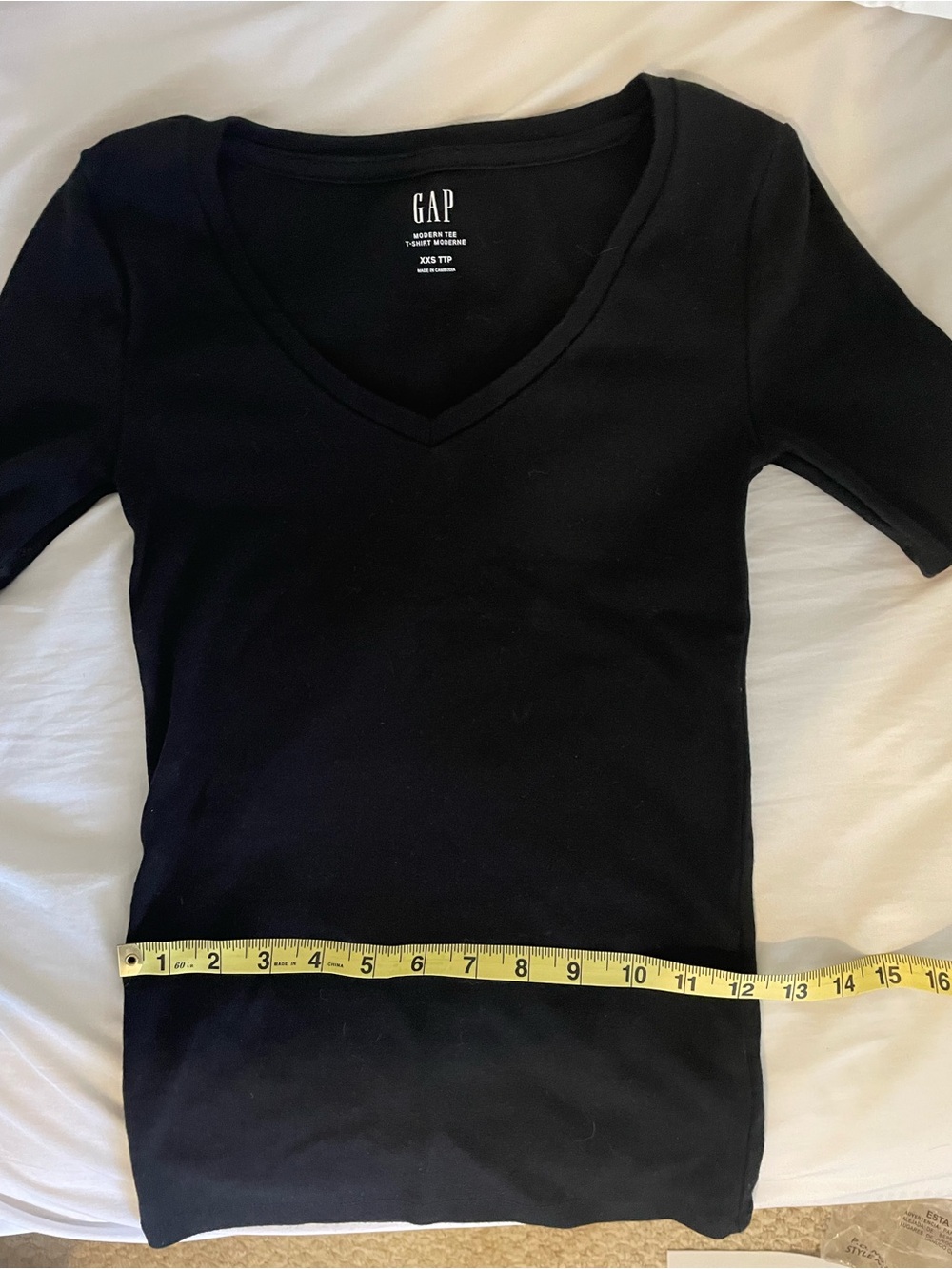 Vintage Gap Black Short Sleeve Tee - Picture 3 of 5